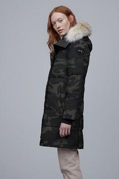 Chamarras Canada Goose Mujer México - Shelburne Abrigos Black Label Negros HJ3106789